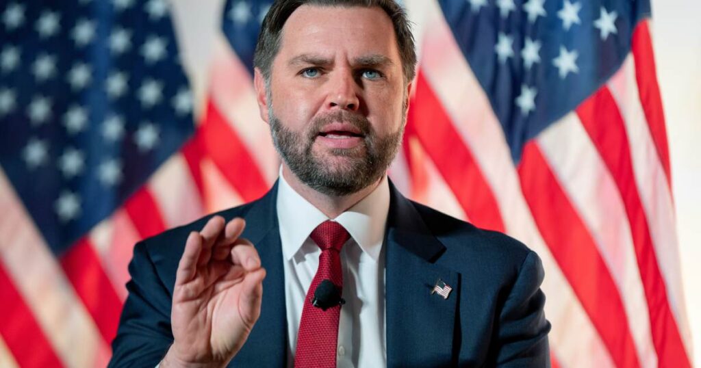 Vice President Vance Addresses Media After Marathon Negotiating Session With the Iranians