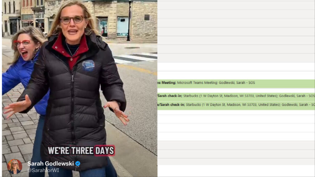 Sarah Godlewski’s Official Calendar Has Many Blank Pages, Meetings at Starbucks